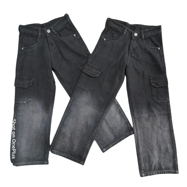 2 TONE 6 PKT BAGGY